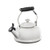 Classic Whistling Kettle w/ Metal Finishes White