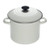 8qt Enamel on Steel Covered Stockpot White