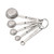 5pc Stainless Steel Measuring Spoon Set