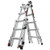 Epic Model 22 Aluminum Articulated Extendable Type IA Ladder