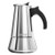 10 Cup Stainless Steel Stovetop Espresso Maker Silver