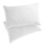 Clean Essentials Pillow Set w/ SILVERbac Antimicrobial - Standard/Queen White