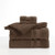 Supima Luxe 6pc Bath Towel Set Chocolate Brown