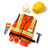 Construction Worker Role Play Costume Set Ages 3-6 Years