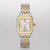 Ladies Deco 16 Two-Tone Watch Diamond & Mother of Pearl Dial