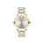 Ladies BOLD Evolution Silver & Yellow Gold IP Watch Silver Dial