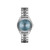 Ladies Rise Mini Aqua Stainles Steel Watch Blue Dial