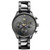 Mens Airhawk Chronograph Gunmetal IP Stainless Steel Watch Gunmetal Dial