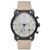 Mens Blacktop II Solar Chronograph Terra Sand Strap Watch Tan Dial