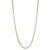 Love All Tennis Necklace Slider Gold