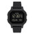 Ladies Siren All Black Digital Silicone Rubber Strap Watch