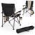 Outlander Folding Camp Chair w/ Cooler Black