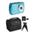 16MP Waterproof Digital Camera Kit Teal