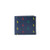 Allover Pony Leather Billfold Wallet Navy