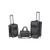 4pc Luggage Set Heather Gray