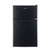 3.1 Cubic Foot Double Door Refrigerator Black