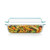 Deep Rectangular 9" x 13" 2-in-1 Glass Baking Dish w/ Glass Lid