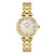 Ladies' Diamond Collection Gold-Tone Stainless Steel Watch, Mother-of-Pearl Dial