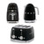 3pc Essential Kitchen Appliance Set  Black