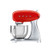 50s Retro-Style 5qt Stand Mixer Red & Chrome
