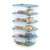 10pc Total Solution Rectangular Plastic Food Storage Set