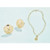 SPLASH Sand Dollar Charm Necklace & Earrings