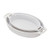 2pc Ceramics Oval Baking Dish Set White