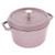 5qt Cast Iron Tall Dutch Oven Lilac