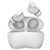 True Wireless Stereo Earbuds w/ Charging Case White