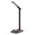 LED Desk Lamp w/ Qi Wireless Charger Black