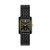 Ladies' Eleanor Black Ion-Plated Stainless Steel Watch, Black Dial