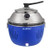 Grill Time Portable Grill w/ Glass Hood Blue