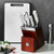 Pro Le Blanc 7pc Self-Sharpening Knife Block Set