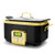 Elite Reserve 6qt Ceramic Nonstick Slow Cooker Black/Reserve Gold