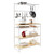 Kitchen Baker's Rack, White/Oak