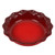 9" Heritage Stoneware Pie Dish Cerise