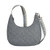 Boho Anti-Theft Slouchy Crossbody Geo Gray Heather