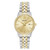 Ladies' Corporate Collection Two-Tone Stainless Steel Watch, Champagne Dial