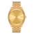 Men's Time Teller Gold-Tone Stainless Steel Watch, Gold Dial