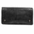 Terry Leather Wallet Black