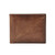 Derrick RFID Passcase Leather Wallet Brown