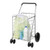 Chrome 4-Wheel Folding Utility Cart