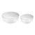 2pc Nested Mixing Bowl Set White