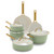 Reserve Ceramic Nonstick 10pc Cookware Set Sage