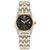 Ladies' Corso Eco-Drive Two-Tone Stainless steel Watch, Black Dial