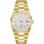 Men's Super Seville Gold-Tone Stainless Steel Watch, Silver Dial