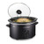 Easy Serve Programmable 5qt Slow Cooker Black