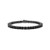 Classic 5mm Black Spinel Tennis Bracelet 8.5"