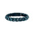 Bulova Link 8mm Blue Ion-Plated Stainless Steel Bracelet 8.5"