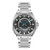 Mens Series X HPQ Precisionist Silver-Tone Stainless Steel Watch Black Dial